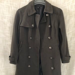 I.N.C International Concepts Coat Size Med Olive Color